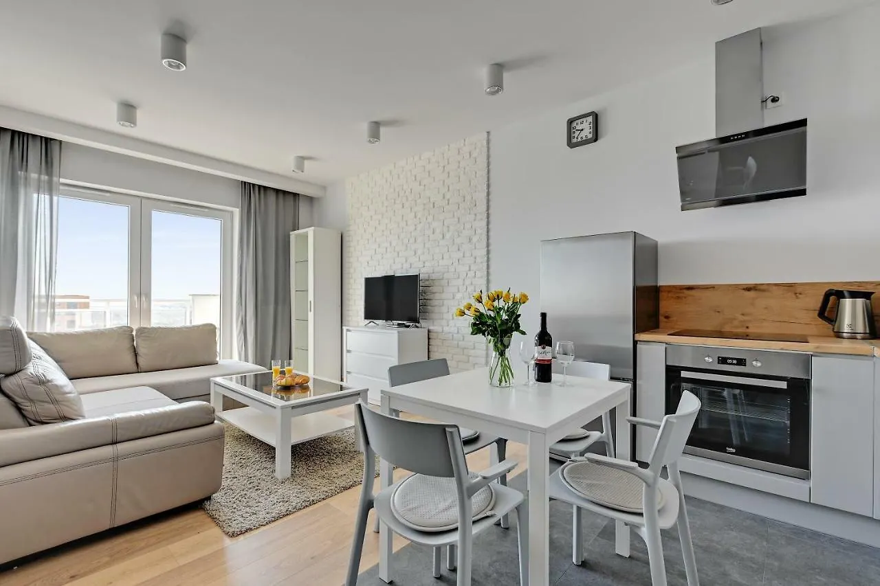 Beautiful Seaside View Apartments - 4 Oceans Premium Gdansk 0*,