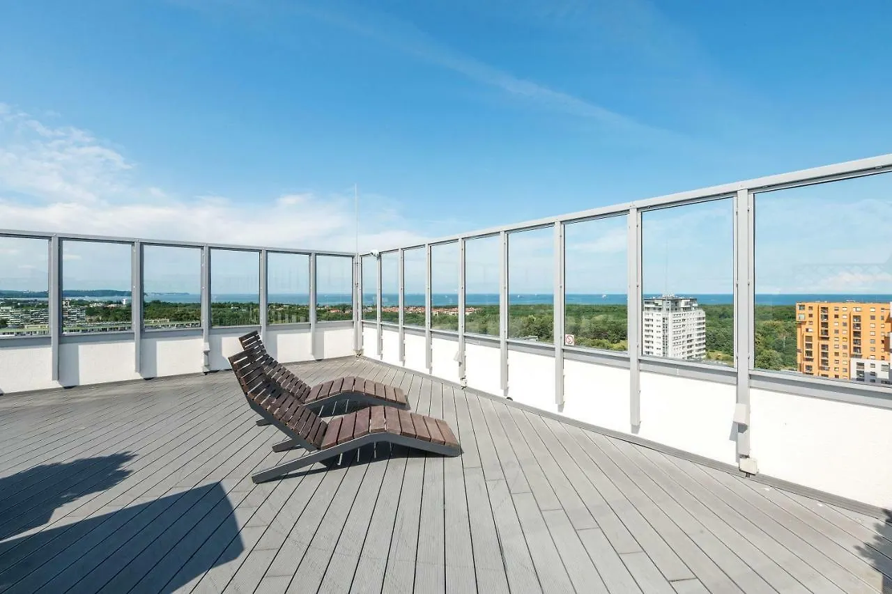 Beautiful Seaside View Apartments - 4 Oceans Premium Gdansk 0*,
